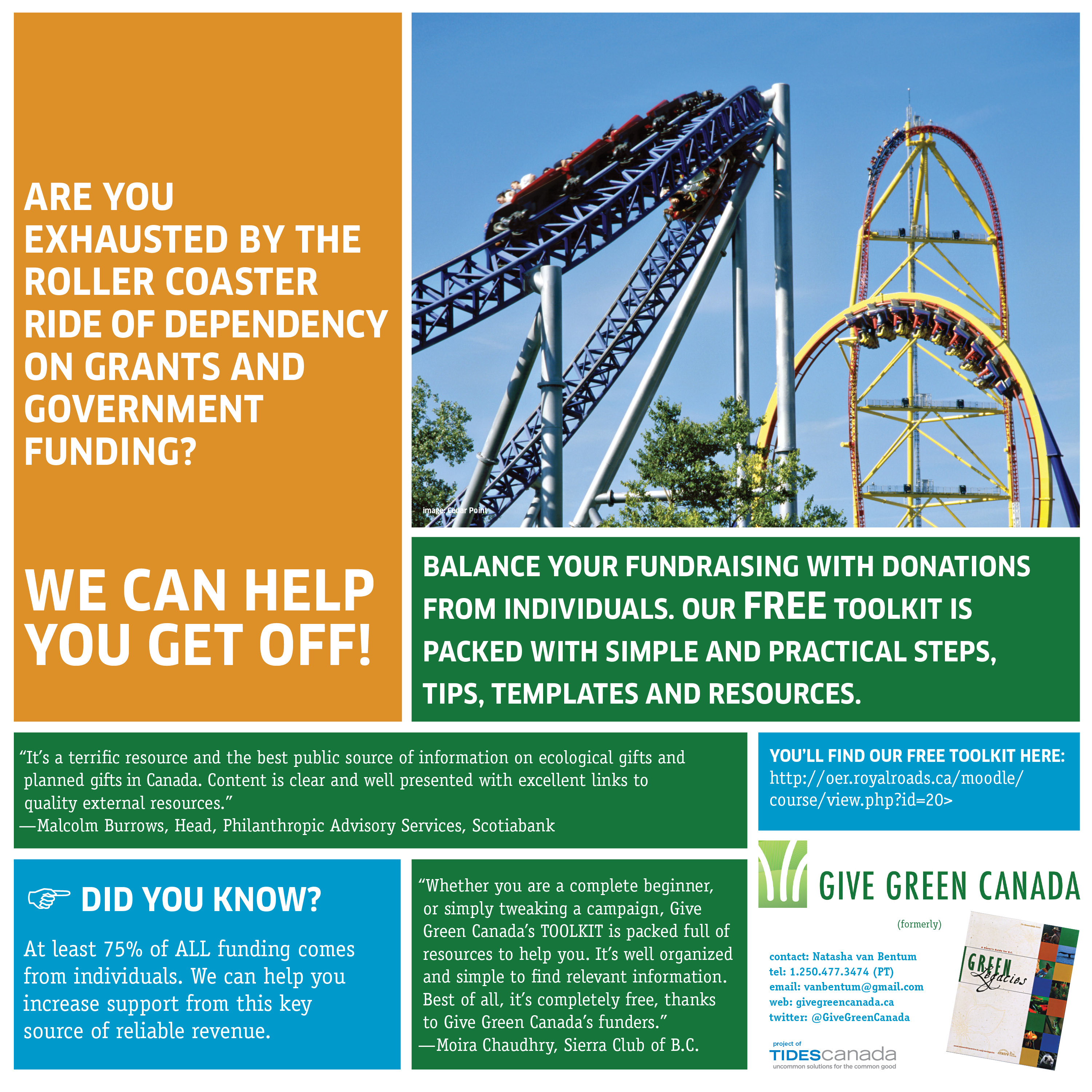 Give Green Canada: Check out our Roller Coaster ad