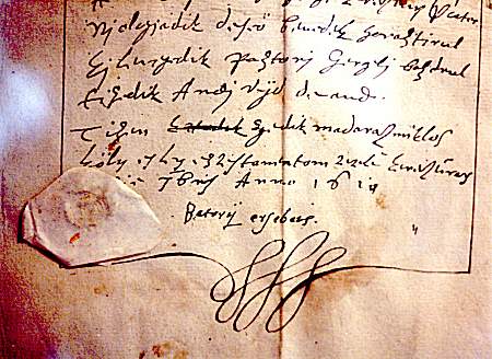 old parchment document